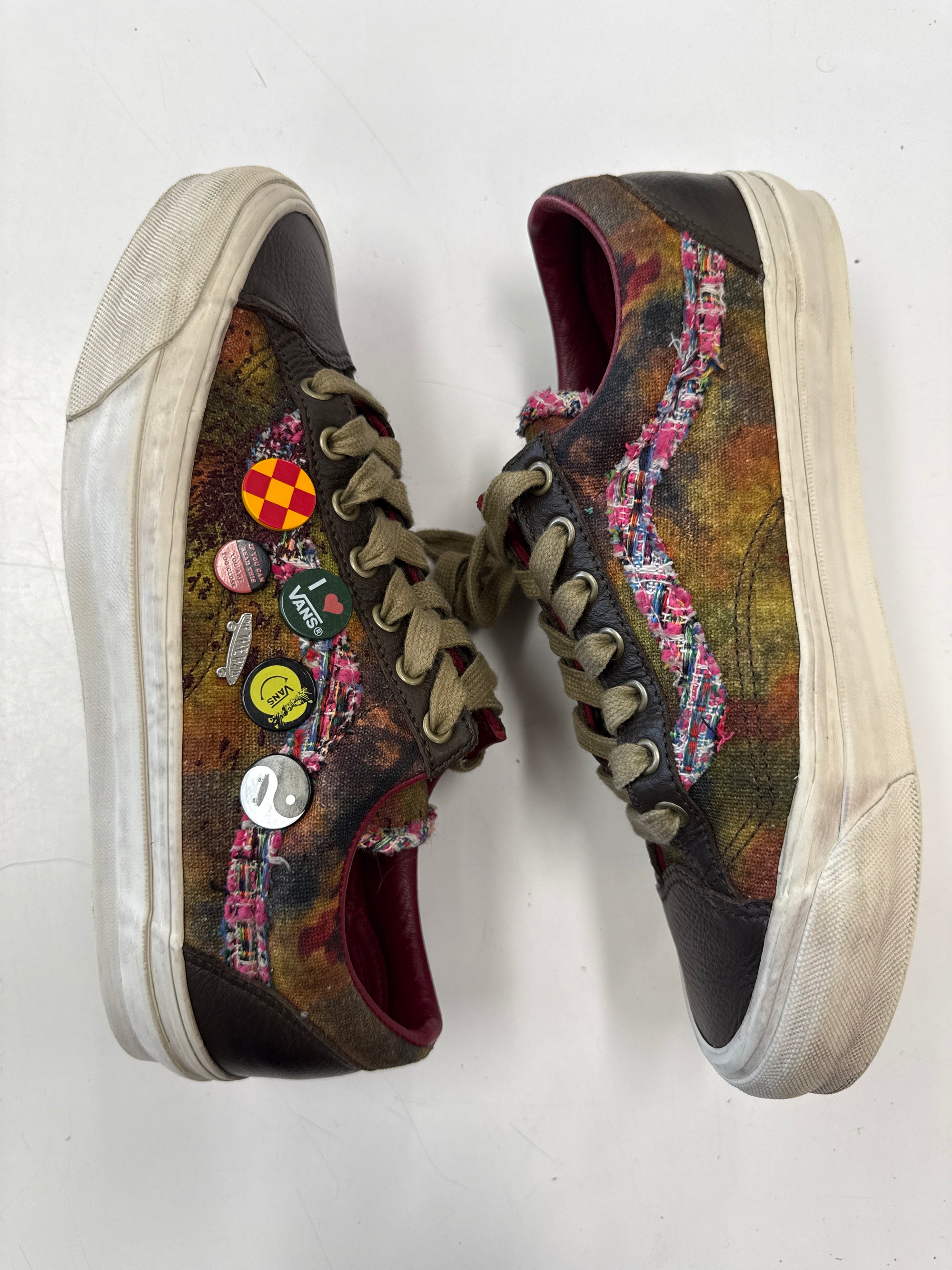 VANS OLD SKOOL 36 SOUVENIR WARM BROWN - SIZE 8.5 (WORN)
