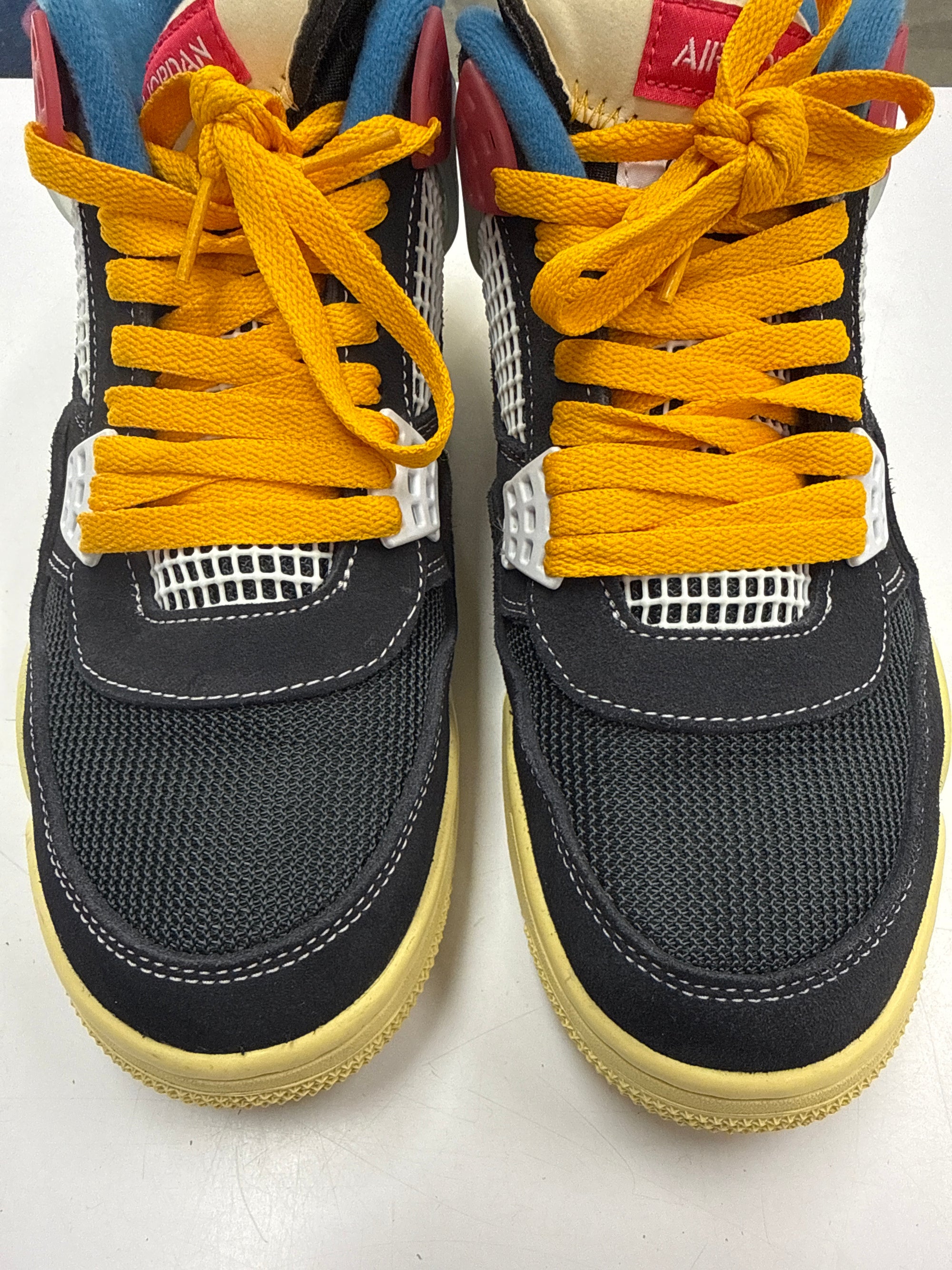 AIR JORDAN 4 UNION OFF NOIR - SIZE 10.5 (WORN)