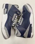 AIR JORDAN 3 GEORGETOWN - SIZE 9 (WORN)
