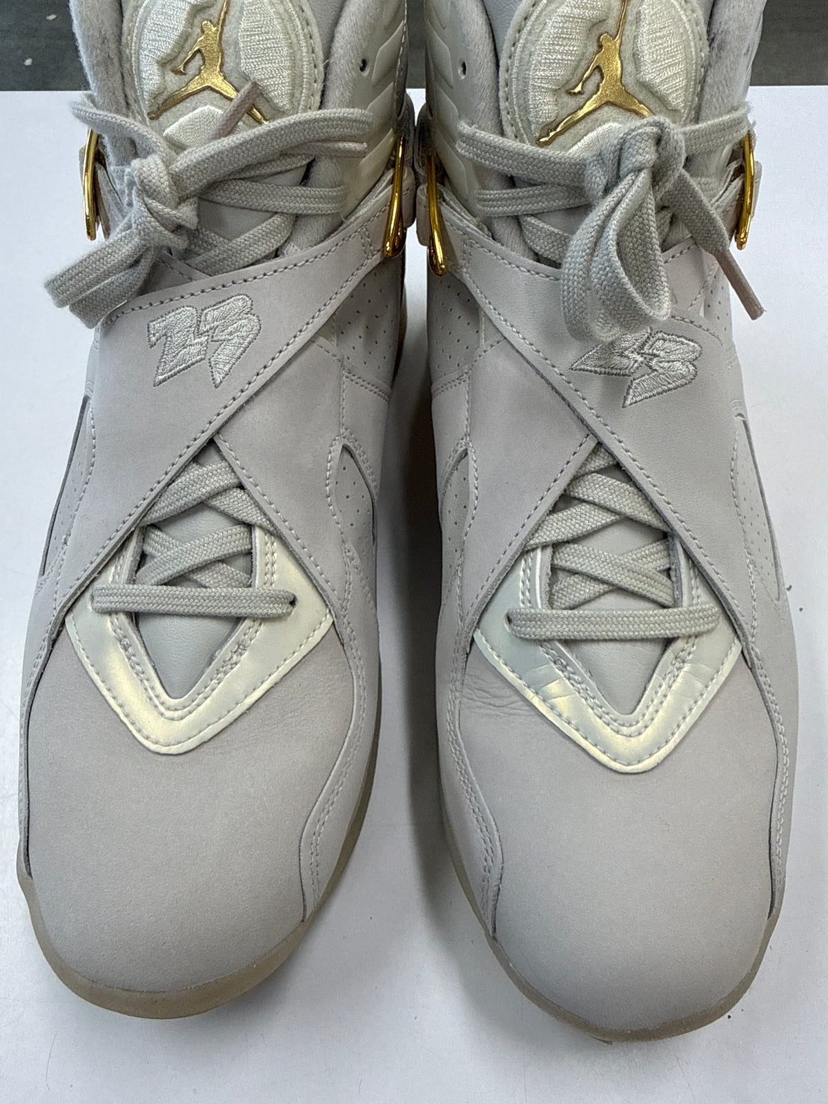 AIR JORDAN 8 CHAMPAGNE - SIZE 10 (WORN)