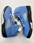 AIR JORDAN 5 UNC UNIVERSITY BLUE - SIZE 12 (WORN)