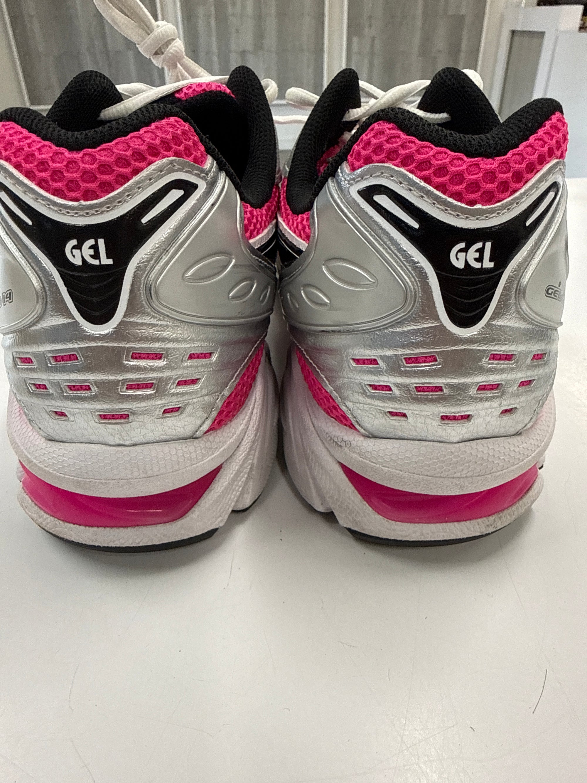 ASICS GEL-KAYANO 14 PINK GLO - SIZE 13 (WORN)
