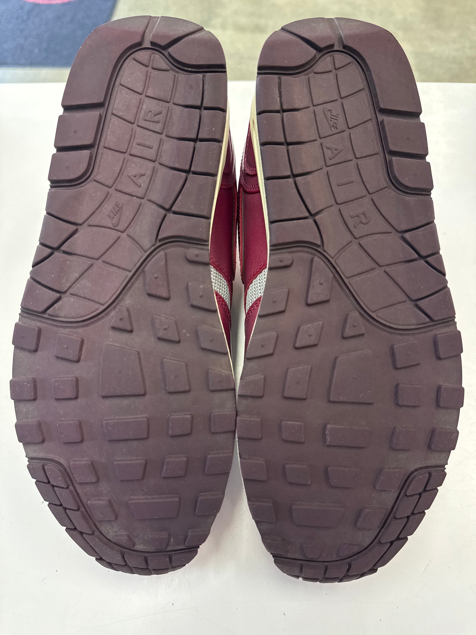 AIR MAX 1 PATTA WAVES RUSH MAROON - SIZE 10.5 (WORN)