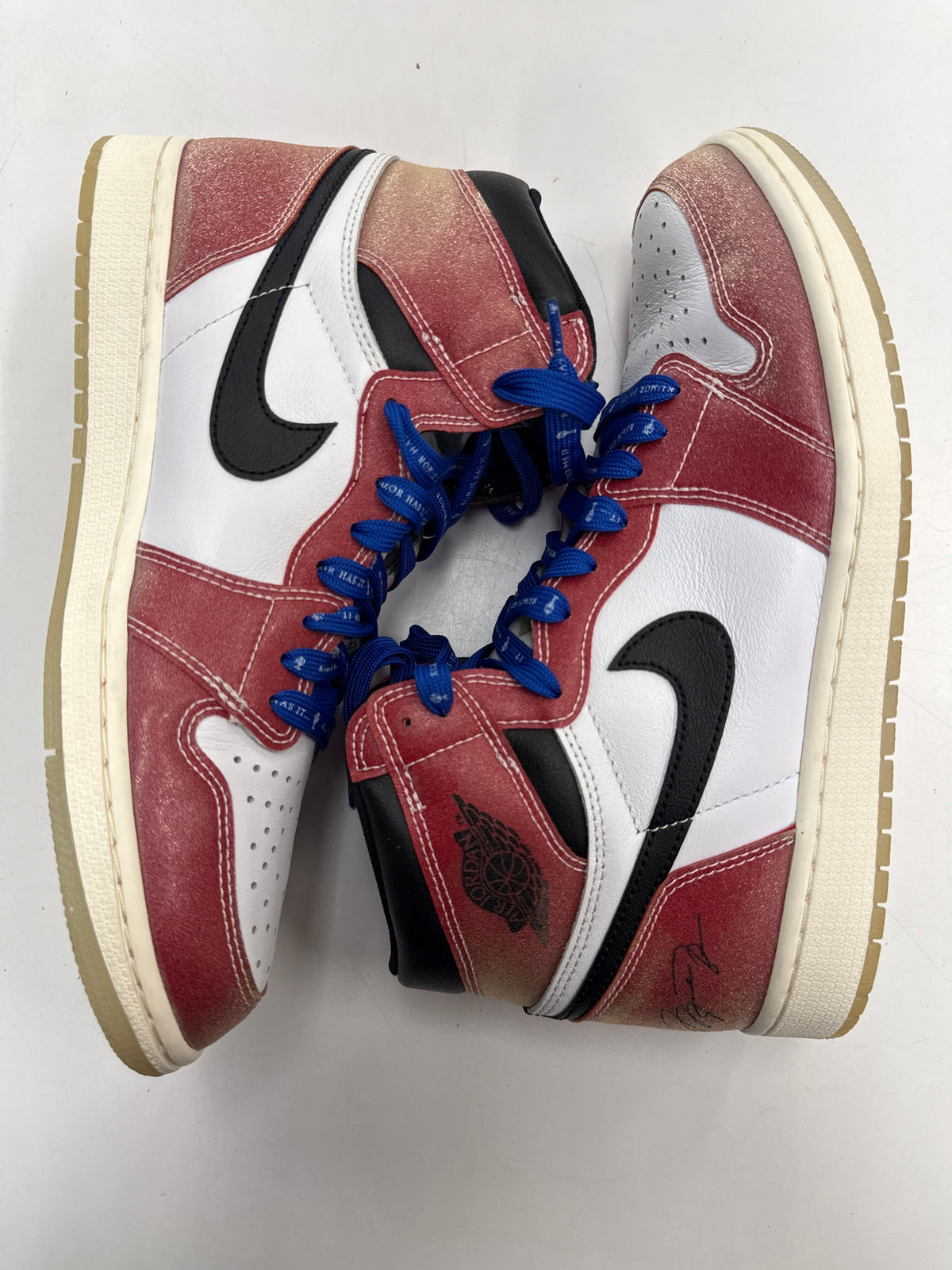 AIR JORDAN 1 HIGH TROPHY ROOM FRIENDS &amp; FAMILY - SIZE 10.5 (WORN)