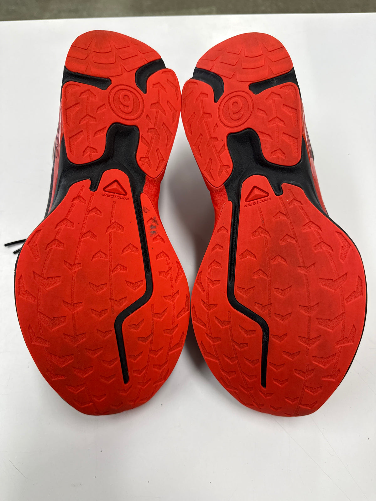 SALOMON XT-MM-6 MARGIELA BLACK CHERRY TOMATO - SIZE 10.5 (WORN)
