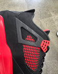 AIR JORDAN 4 RED THUNDER - SIZE 10.5 (WORN)