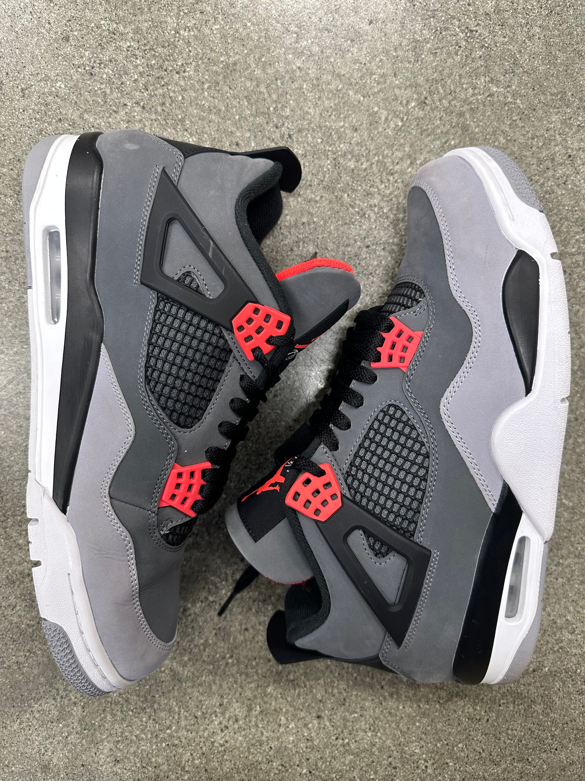 AIR JORDAN 4 INFRARED - SIZE 11.5 (WORN)