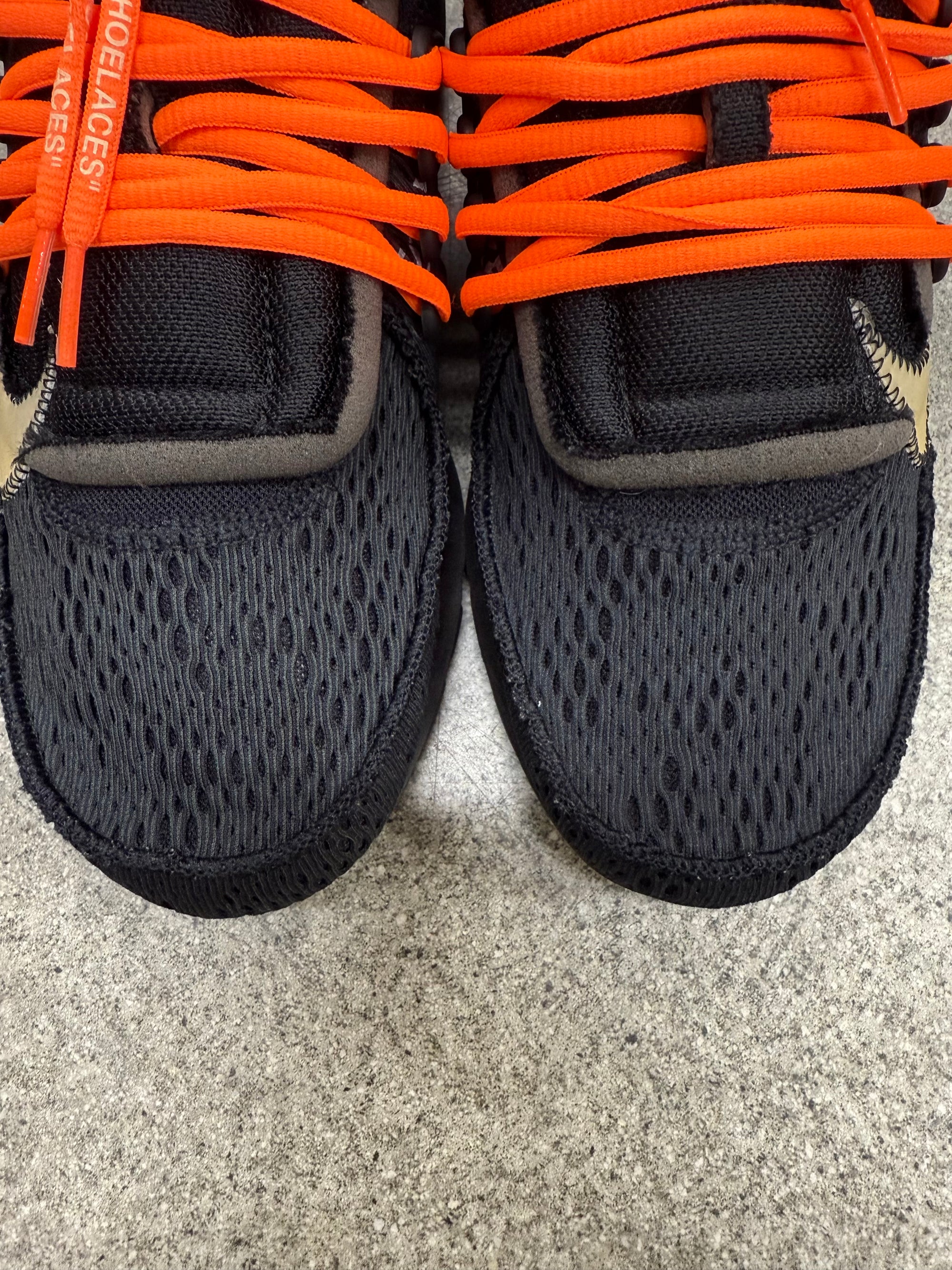 OFF WHITE AIR PRESTO BLACK - SIZE 9 (WORN)