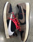 AIR JORDAN 1 LOW TRAVIS SCOTT MOCHA - SIZE 11.5 (WORN)