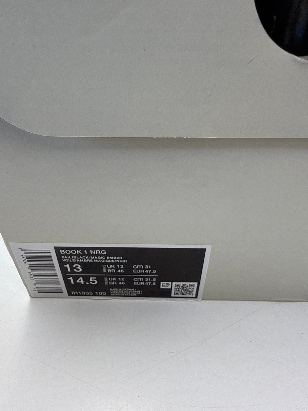 BOOK 1 WHAT THE - SIZE 13 (WORN)