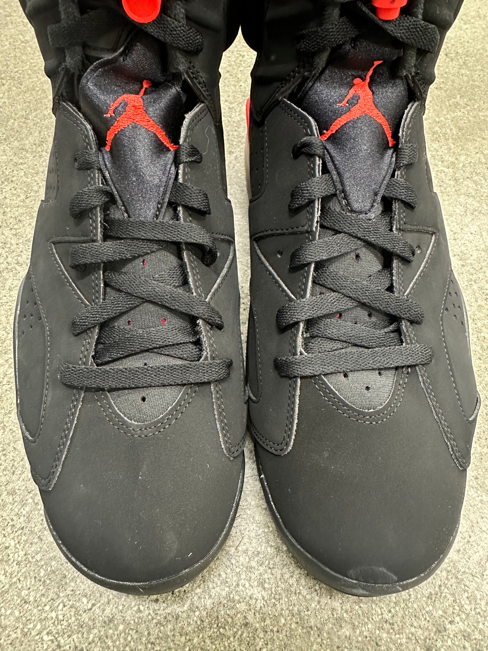 AIR JORDAN 6 BLACK INFRARED 2019 - SIZE 13 (WORN)
