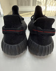 YEEZY BOOST 350 V2 BLACK RED - SIZE 11 (WORN)