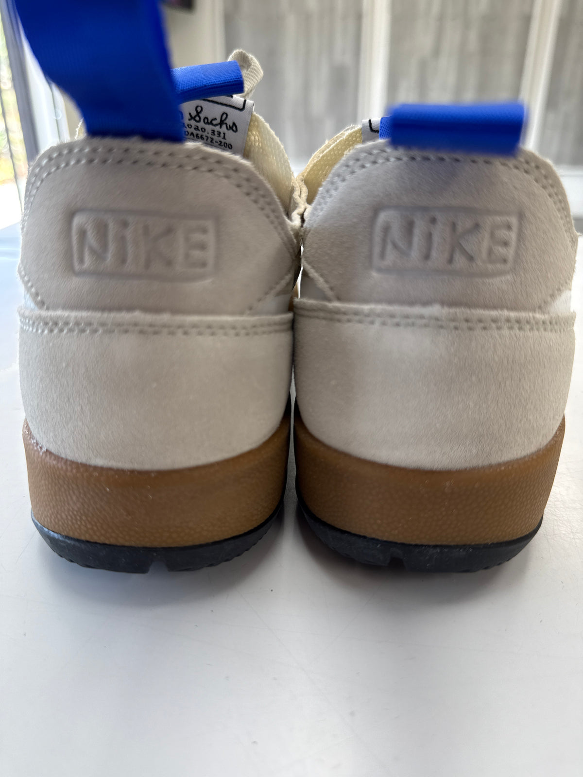 GENERAL PURPOSE SHOE TOM SACHS LIGHT CREAM - SIZE 7M (WORN)