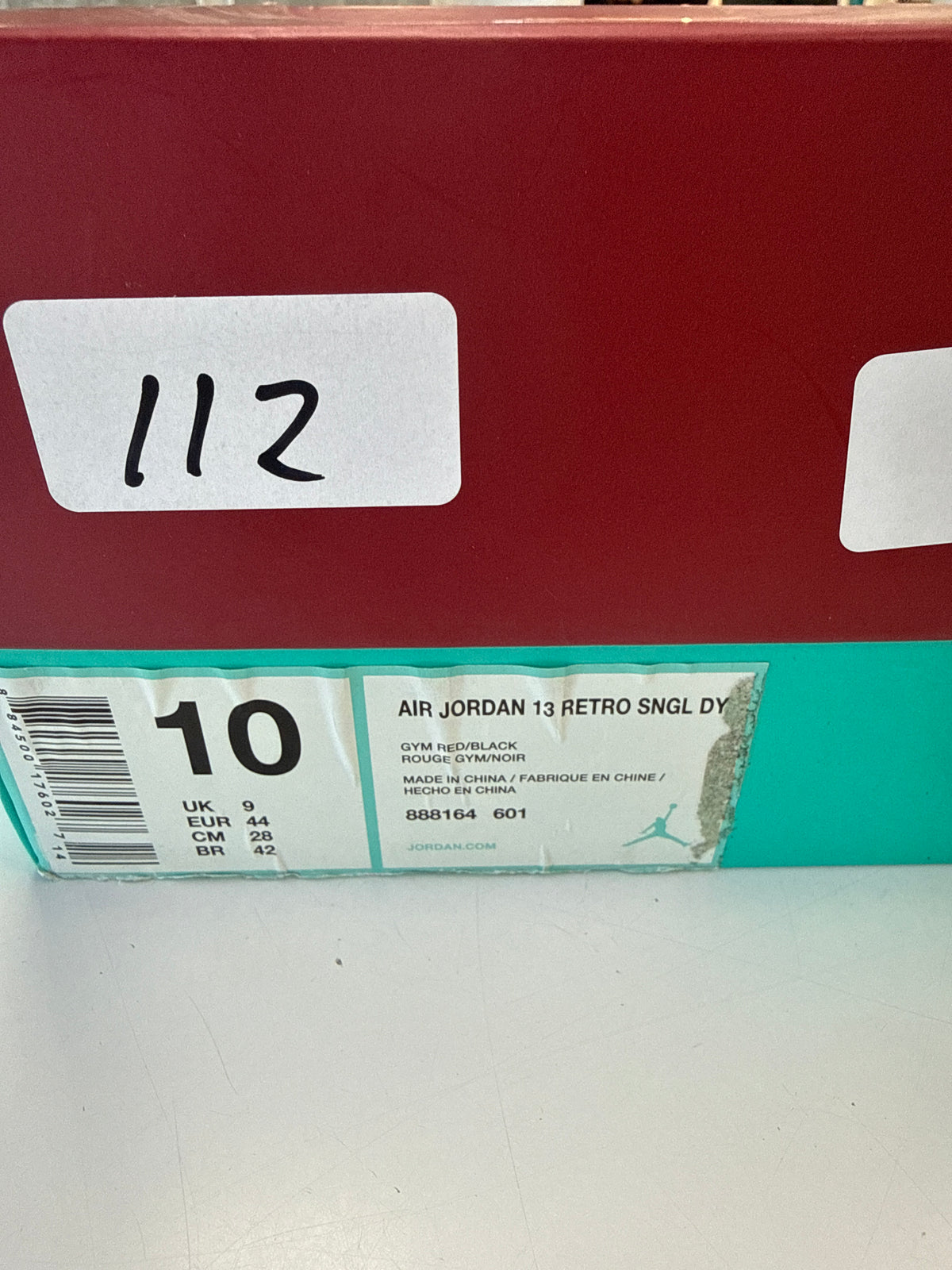 AIR JORDAN 13 WHAT IS LOVE PACK - SIZE 10 (WORN)