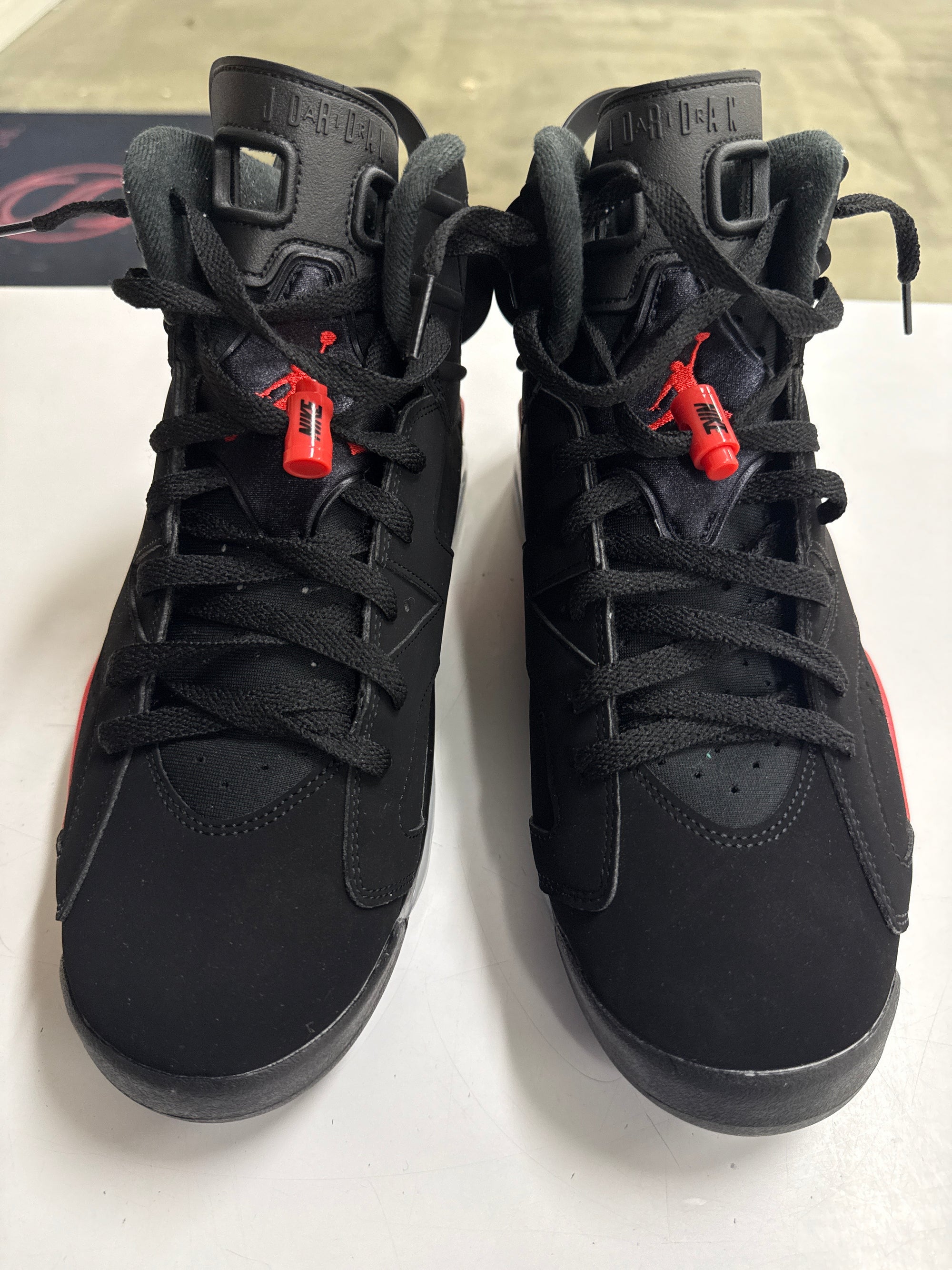 AIR JORDAN 6 INFRARED SALESMAN - SIZE 12 (WORN)
