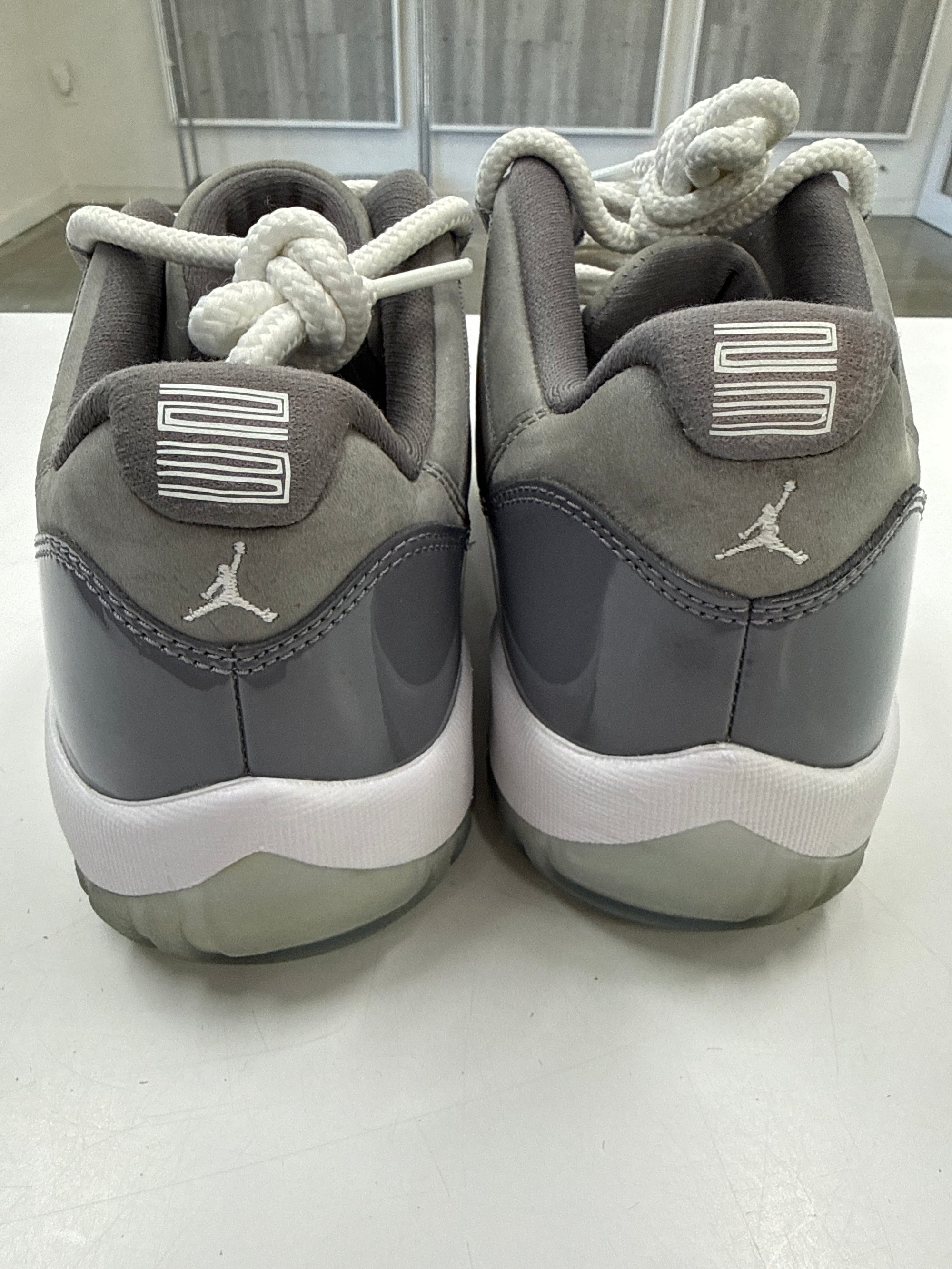 AIR JORDAN 11 LOW COOL GREY - SIZE 11 (WORN)