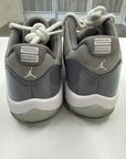 AIR JORDAN 11 LOW COOL GREY - SIZE 11 (WORN)