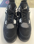 DS AIR JORDAN 4 WHITE THUNDER - SIZE 14 (NO BOX)