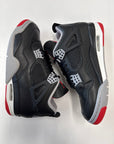 AIR JORDAN 4 BRED REIMAGINED - SIZE 7.5 (WORN)