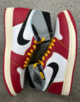 AIR JORDAN 1 HIGH UNION CHICAGO SHADOW - SIZE 10.5 (WORN)