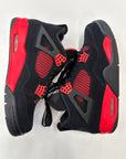 AIR JORDAN 4 RED THUNDER - SIZE 10 (WORN) - SUPER CLEAN