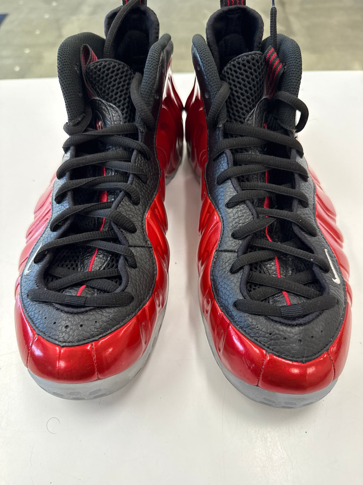 AIR FOAMPOSITE ONE METALLIC RED 2023 - SIZE 13 (WORN)