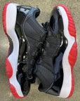 AIR JORDAN 11 LOW BRED 2025 - SIZE 9.5 (WORN)