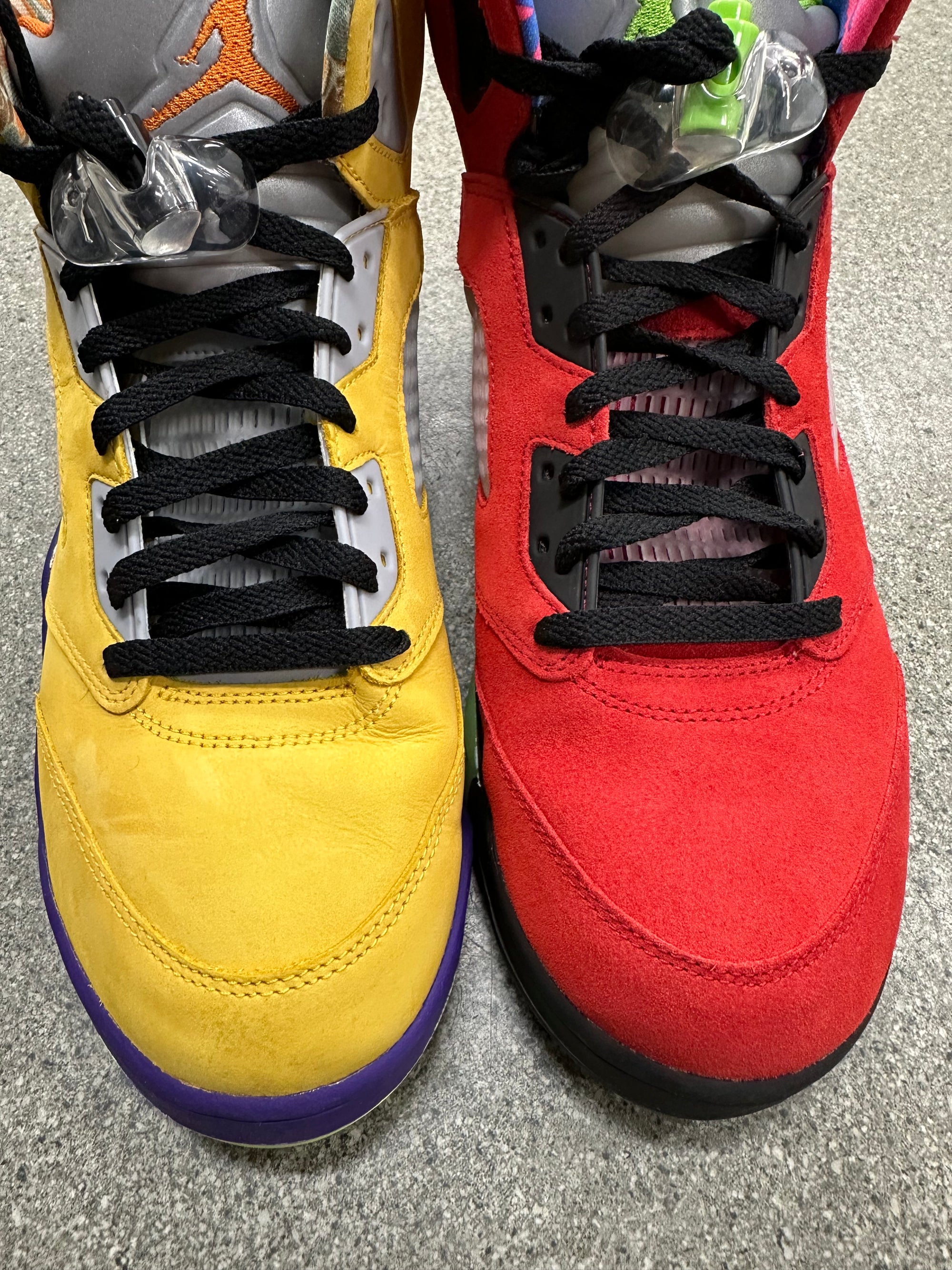 AIR JORDAN 5 WHAT THE - SIZE 11.5 (WORN)