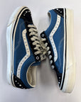 VANS LX OLD SKOOL 36 PEARLIZED PACK BLACK NAVY - SIZE 11.5 (WORN)