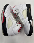 AIR JORDAN 5 SILVER TONGUE 2020 - SIZE 9 (WORN)