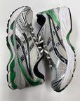 ASICS GEL-KAYANO 14 WHITE MALACHITE GREEN - SIZE 9 (WORN)
