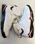 AIR JORDAN 7 CARDINAL 2022 - SIZE 11 (WORN)