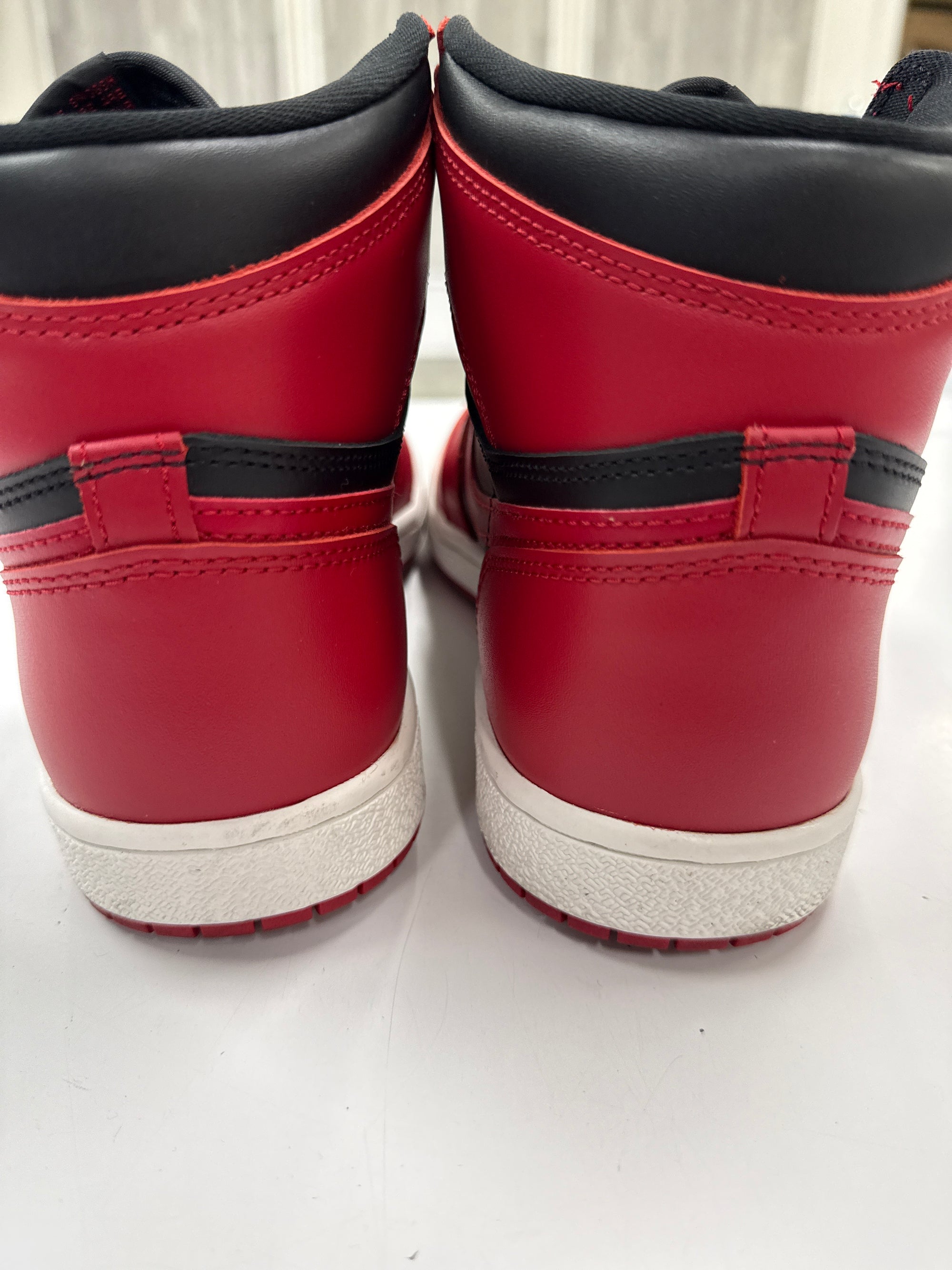 AIR JORDAN 1 HIGH 85 VARSITY RED - SIZE 10 (WORN)