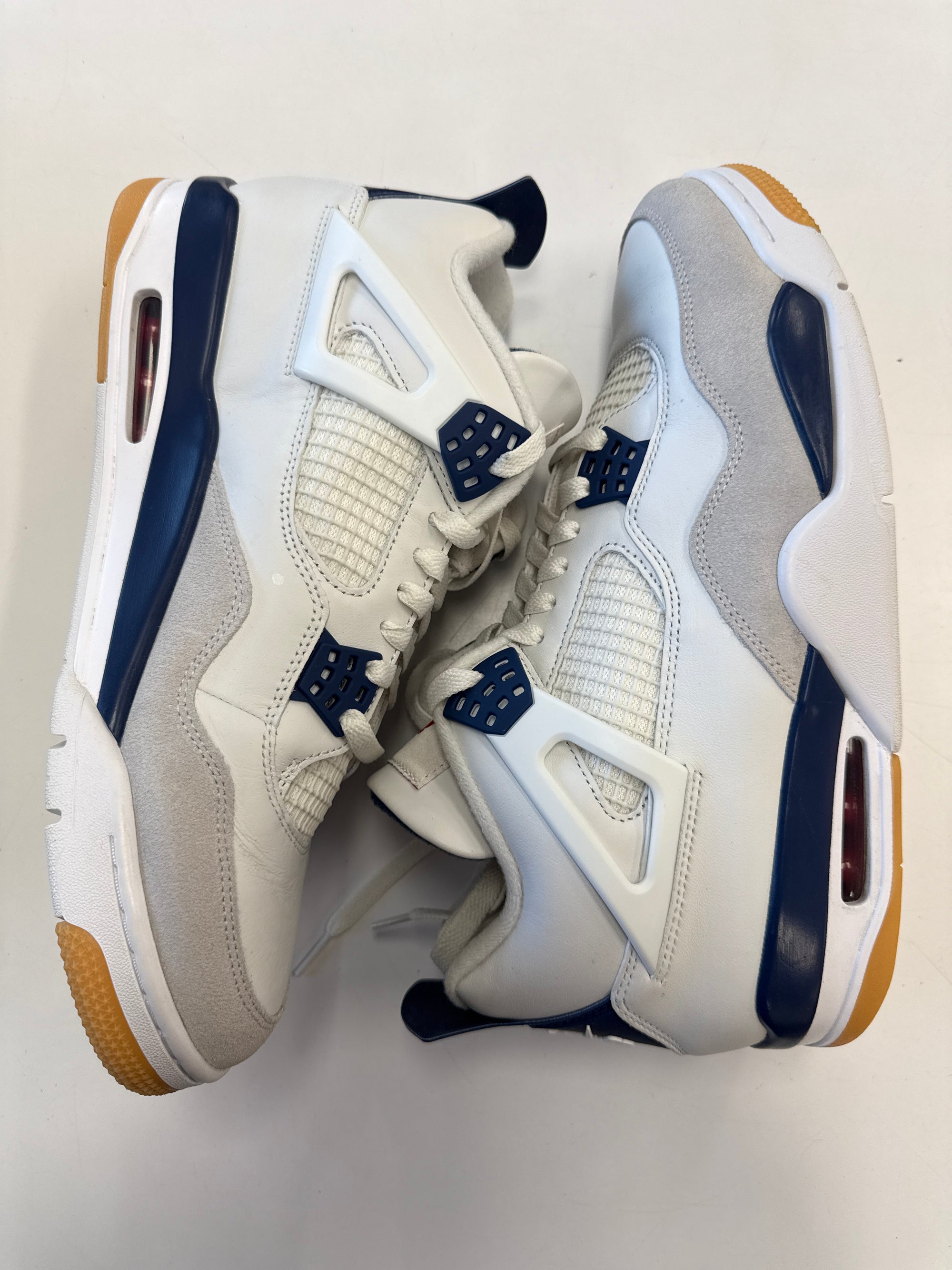 AIR JORDAN 4 NAVY SB - SIZE 12 (WORN)