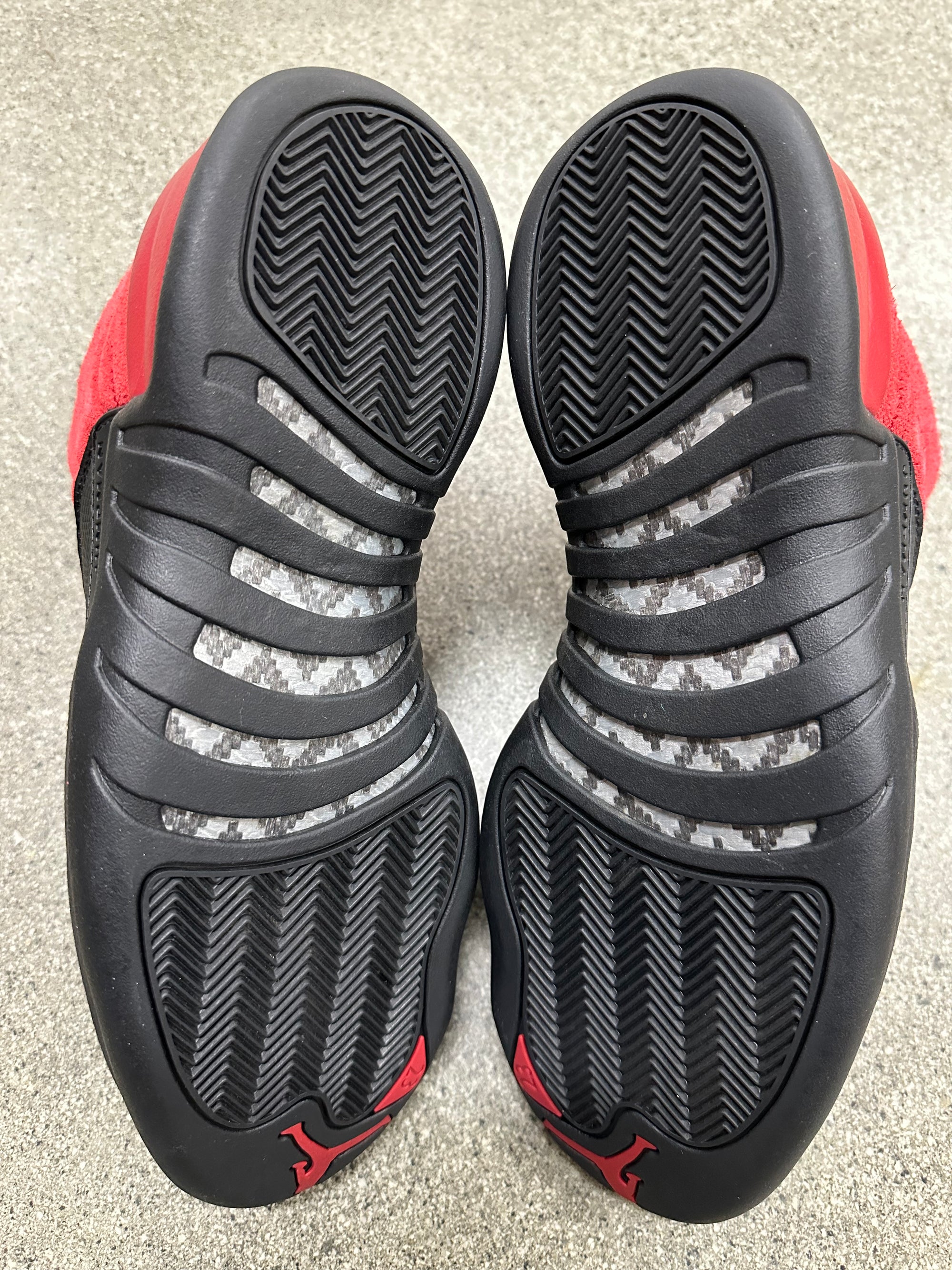 AIR JORDAN 12 REVERSE FLU GAME - SIZE 12 (WORN)
