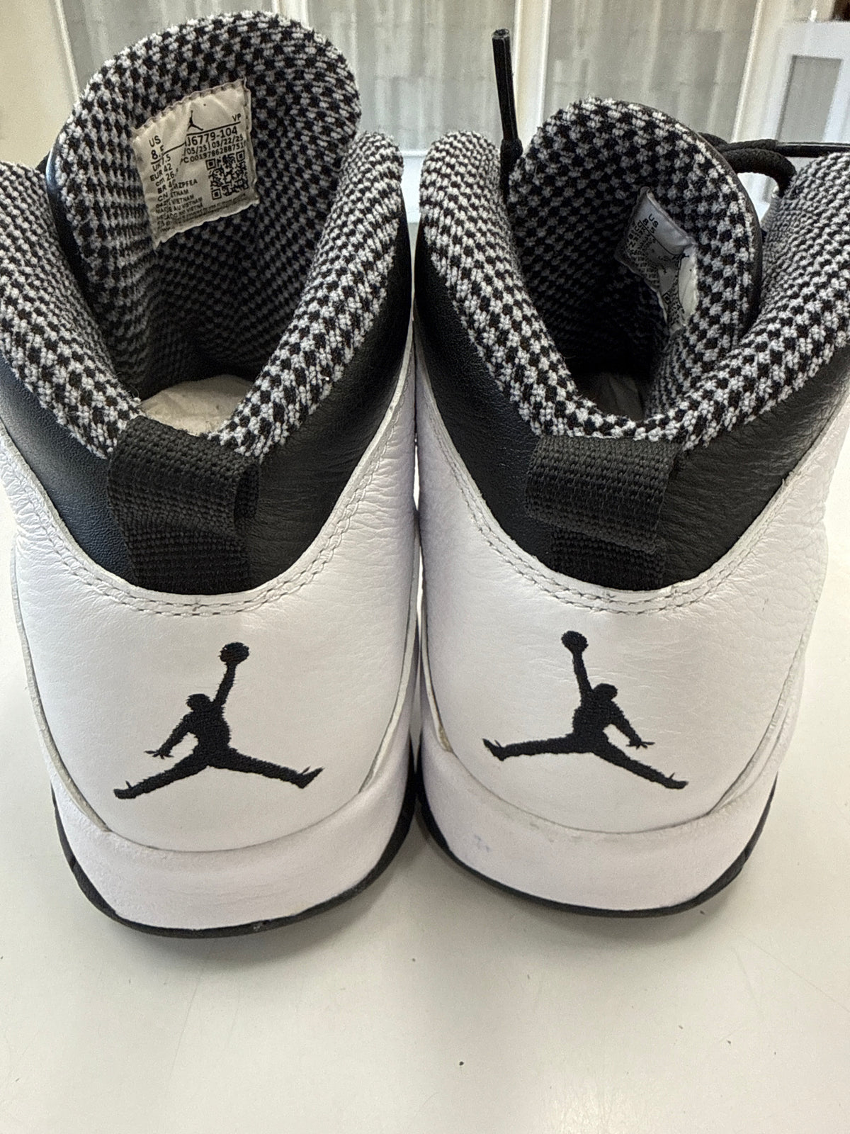 AIR JORDAN 10 OG STEEL 2025 - SIZE 8.5 (WORN)