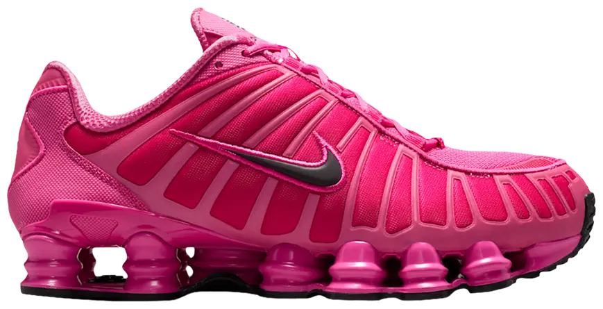 NIKE SHOX TL DESERT PINK BLACK - SIZE 12 (BRAND NEW) - NO BOX