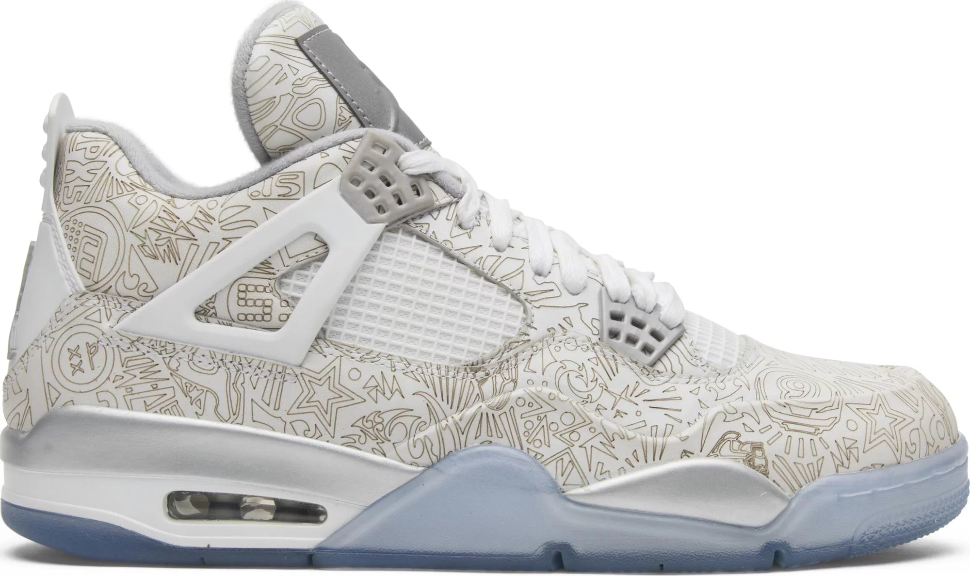 Air Jordan 4 Retro Laser &quot;CHROME&quot;