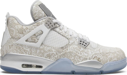 Air Jordan 4 Retro Laser "CHROME"