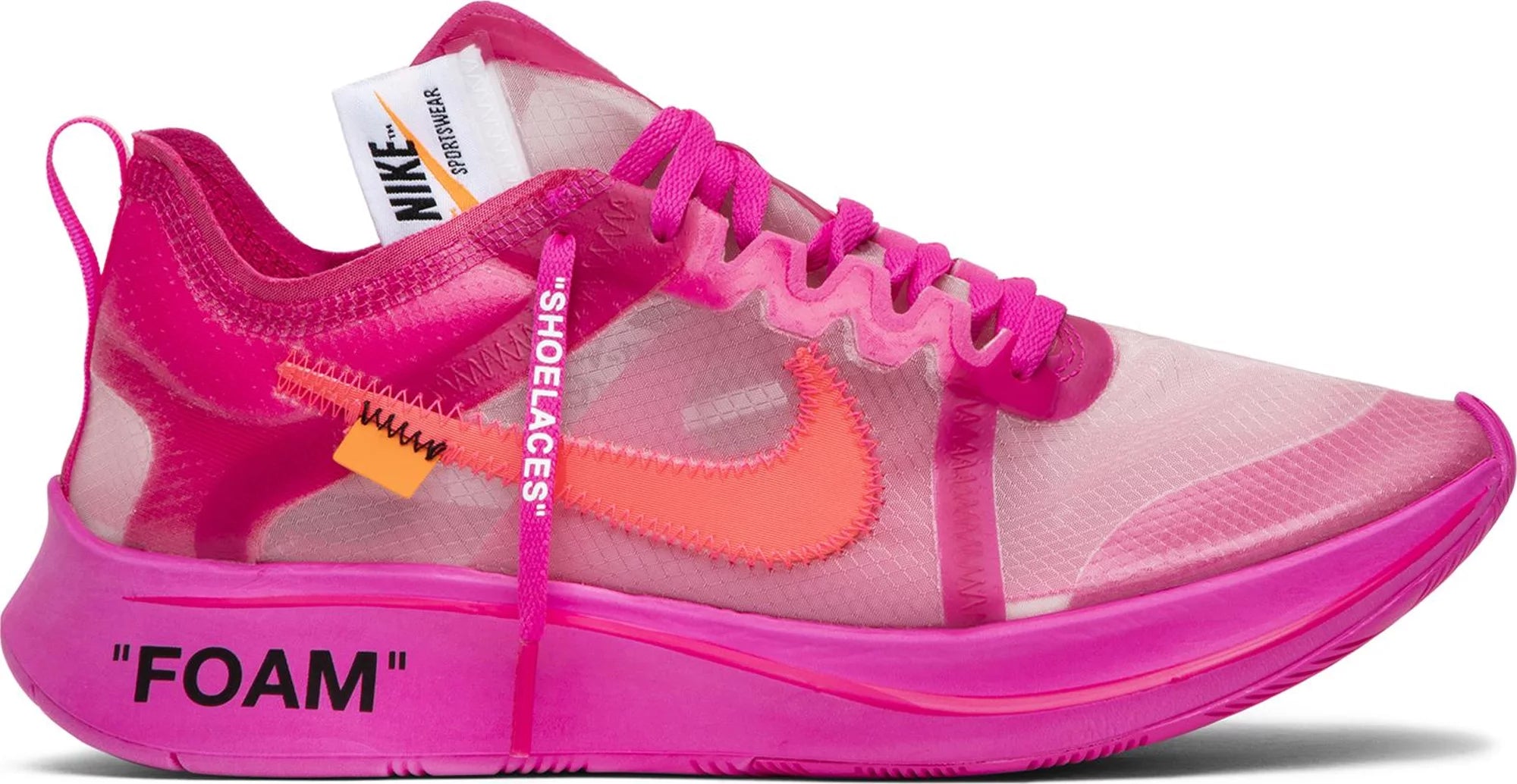Nike OFF-WHITE x Zoom Fly &quot;TULIP PINK&quot;