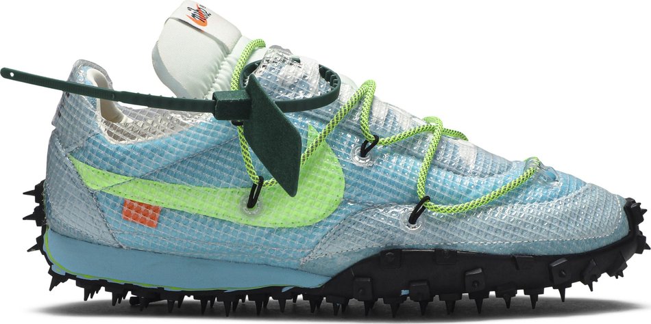 WMNS Nike Waffle Racer &quot;OFF WHITE/VIVID SKY&quot;