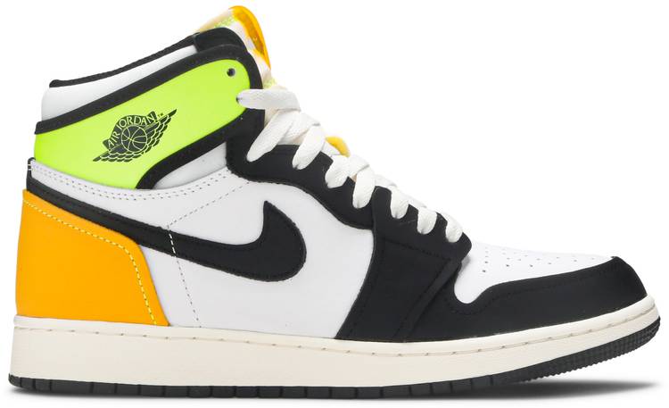 Air Jordan 1 Retro High GS &quot;VOLT/UNIVERSITY GOLD&quot;