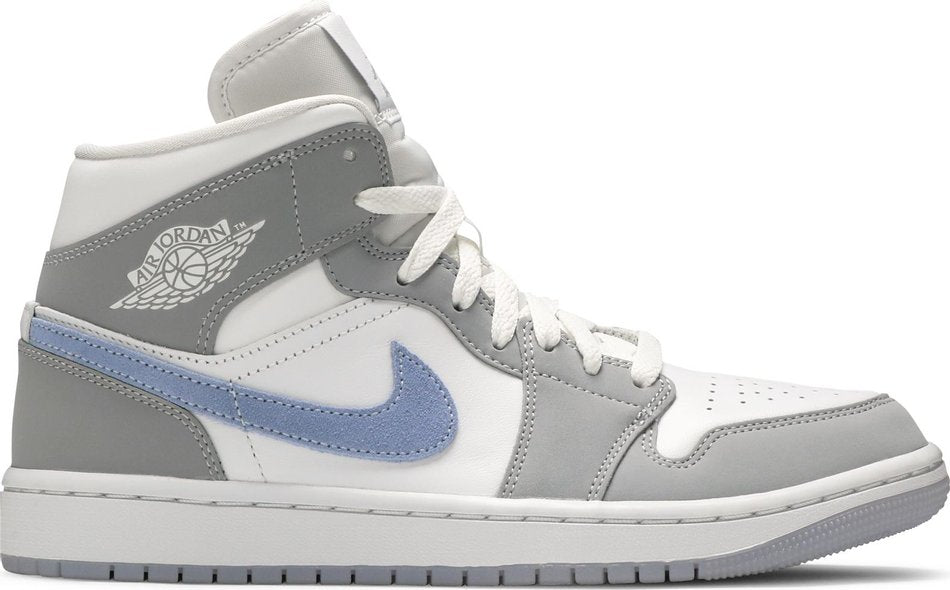 WMNS Air Jordan 1 Mid &quot;WOLF GREY ALUMINUM&quot;