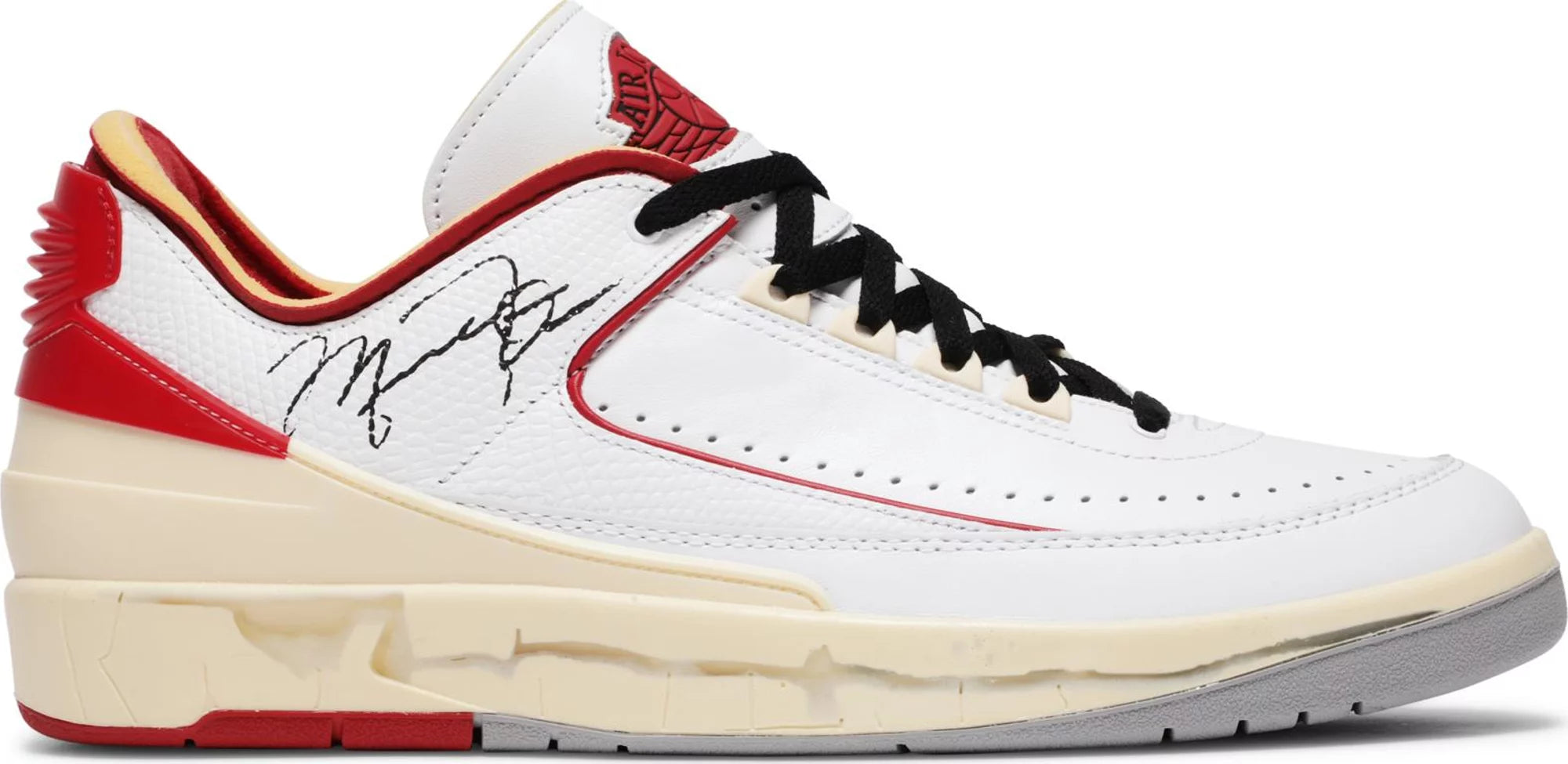 Air Jordan 2 Low SP OFF-WHITE &quot;WHITE/RED&quot;