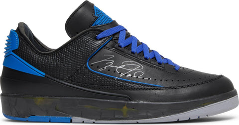 Air Jordan 2 Low SP OFF-WHITE "BLACK BLUE"