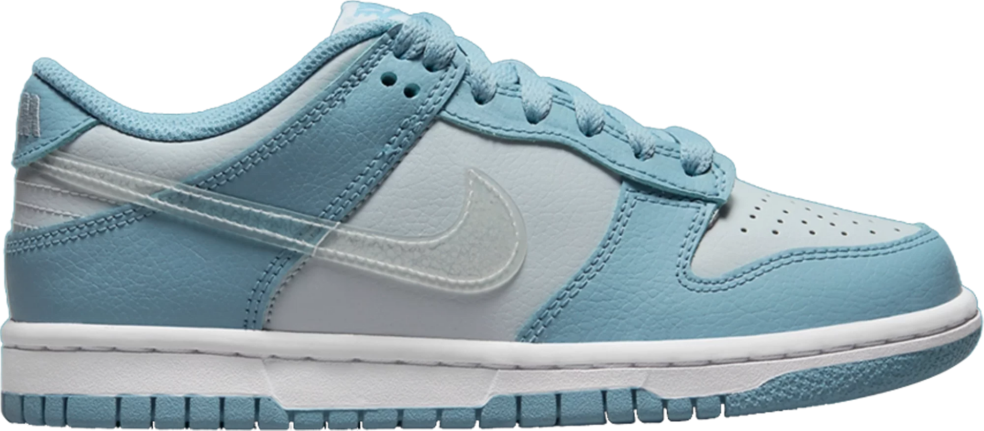 Nike Dunk Low GS CLEAR BLUE SWOOSH"