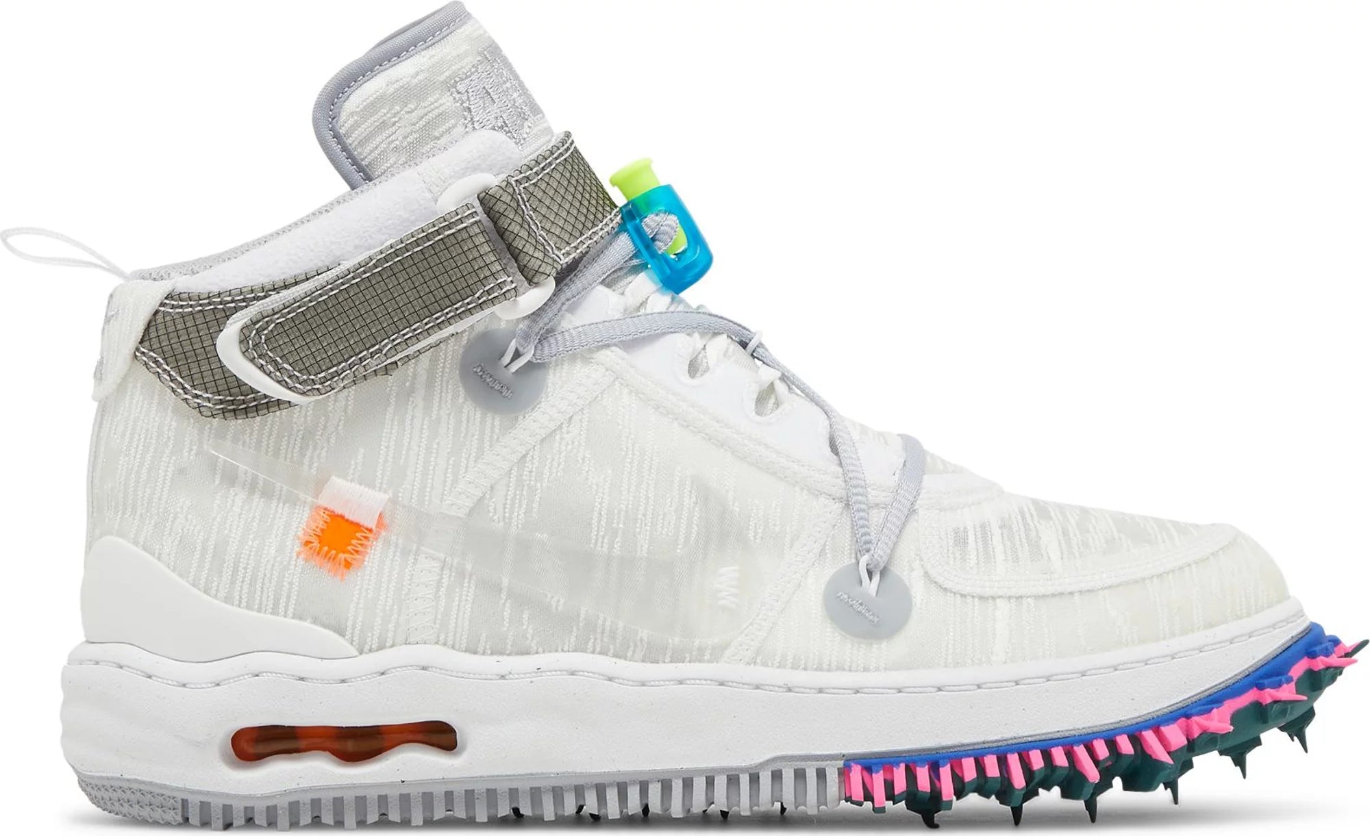 Nike OFF-WHITE x Air Force 1 Mid &quot;WHITE&quot;