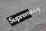 Sole Supremacy Box Logo Tee "SUPREME/GREY BLACK"