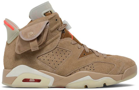 Air Jordan 6 Retro TRAVIS SCOTT BRITISH KHAKI Sole Supremacy