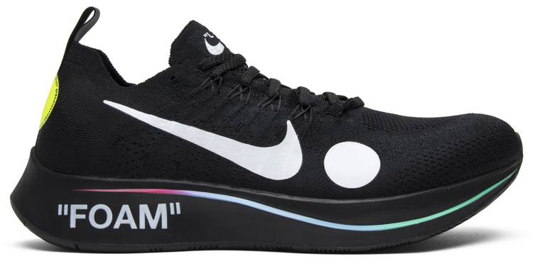 Nike OFF-WHITE x Zoom Fly Mercurial FK &quot;BLACK&quot;